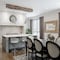 Ekena Millwork 3-Sided (U-beam) Pecky Cypress Endurathane Faux Wood Ceiling Beam, Premium Aged, 12"W x 6"H  x 20'L BMPC3C0120X060X240ZD - alternate 9